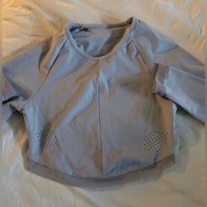 Gymshark Whitney Simmons Long sleeve Crop Top - Gray